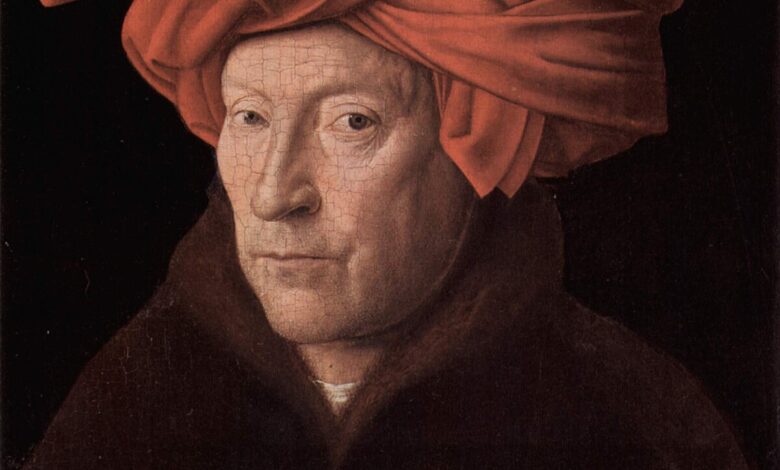 Portrait of a Man in a Turban Jan van Eyck